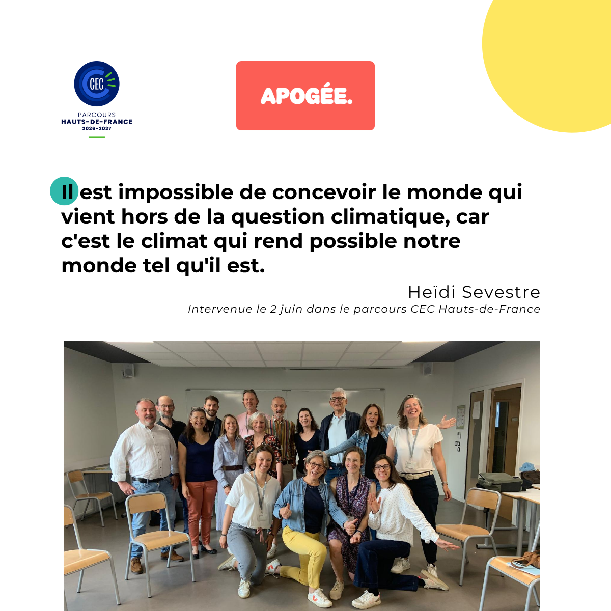 Retour sur notre engagement à la CEC Hauts-de-France